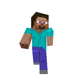 personnage minecraft